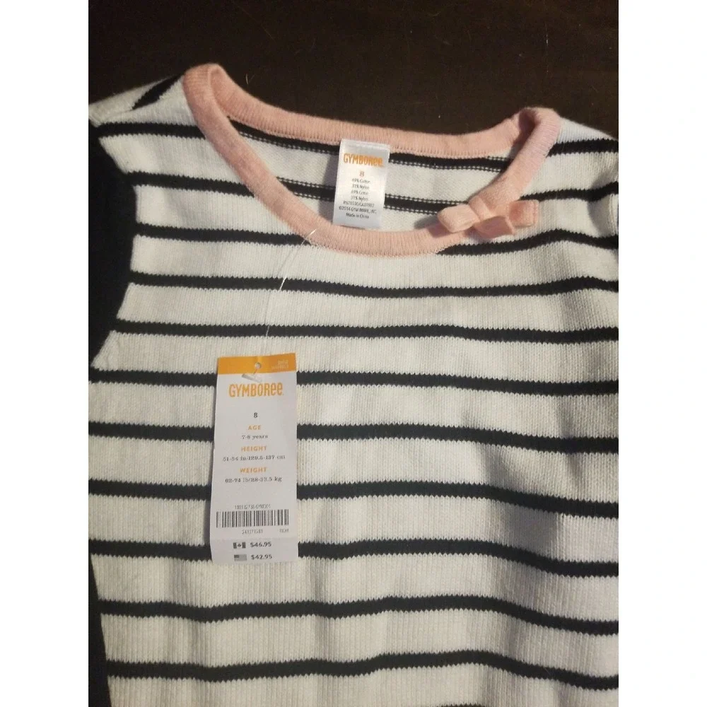 Gymboree blushing swan 8 dress nwt